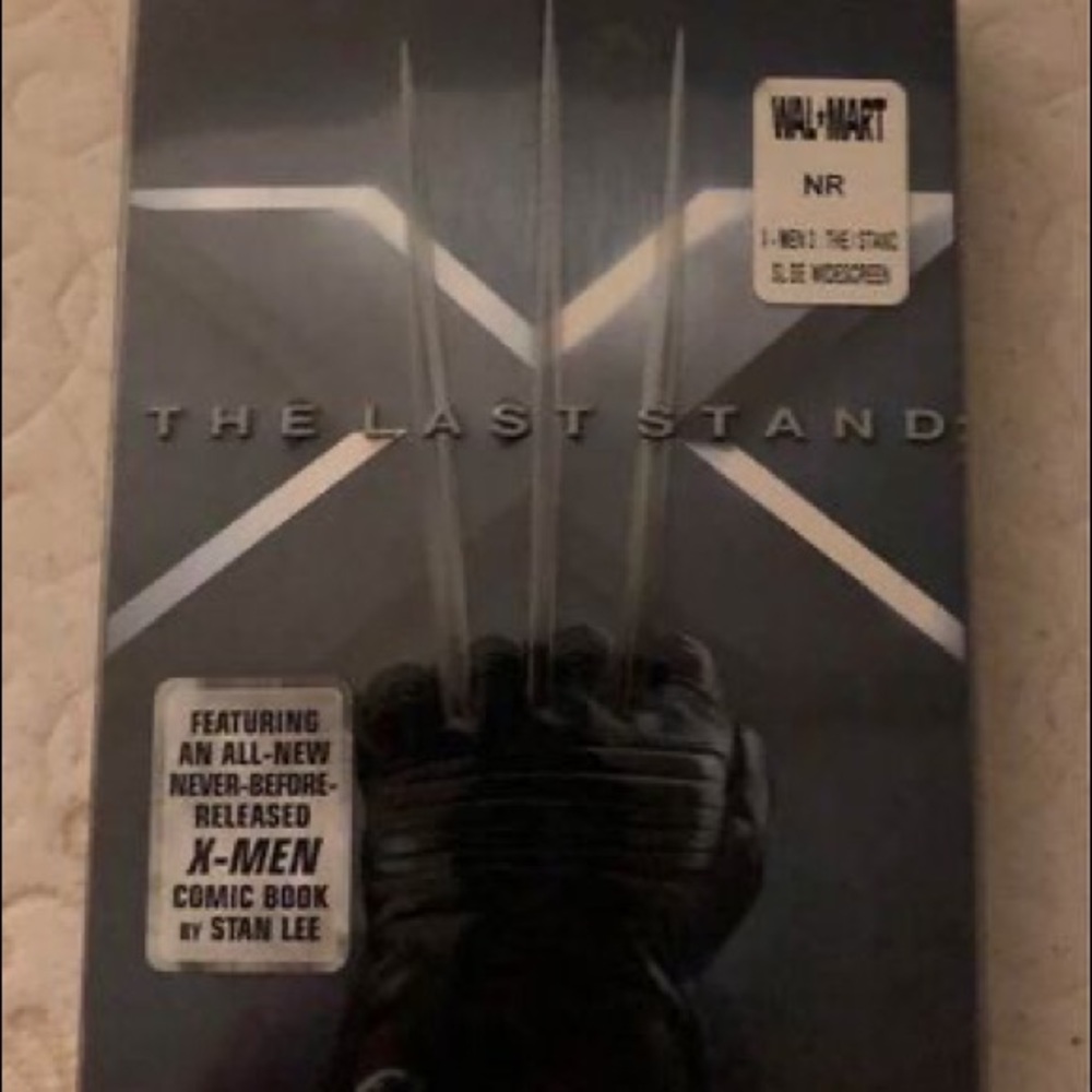 X Men The Last Stand DVD with Comic Book